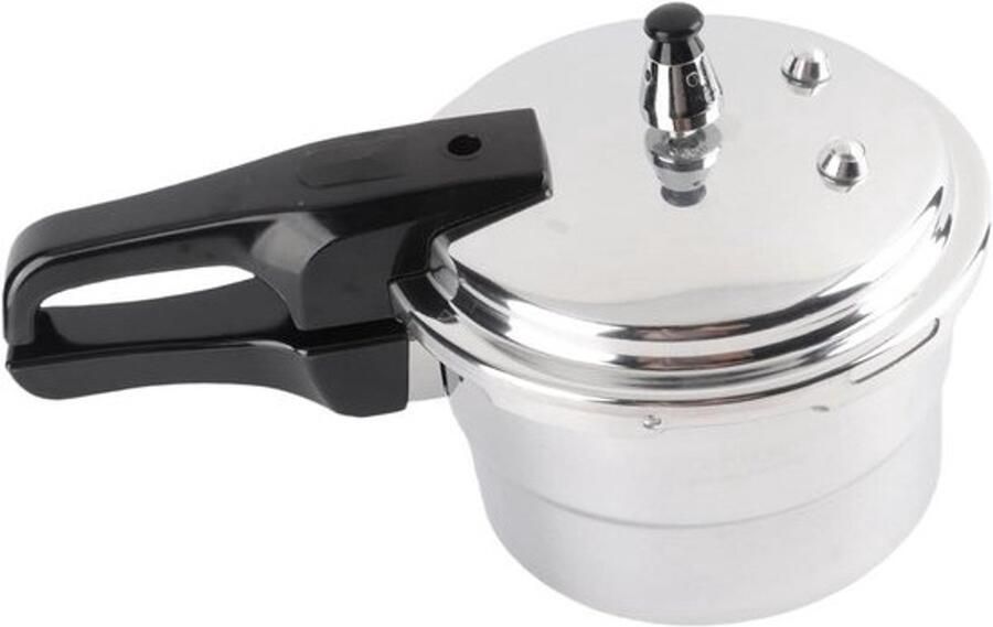 Snelkookpan Drukpan Kookpot Snel Koken Aluminiumlegering 4 Liter Zilver