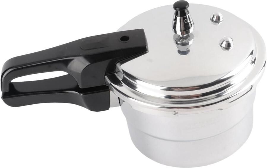 Snelkookpan Drukpan Kookpot Snel Koken Aluminiumlegering 4 Liter Zilver