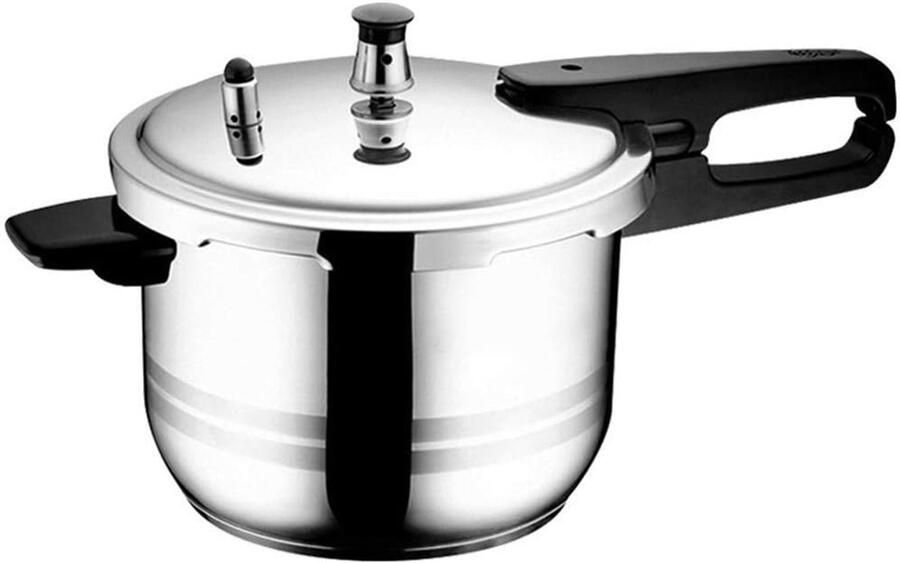 Snelkookpan Drukpan Roestvrij Staal Snel Koken Universele Bodem 22cm Diameter