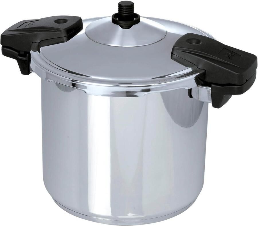 Snelkookpan Drukpan Snel Koken 8 Liter Inhoud 22 cm Diameter Roestvrij Staal