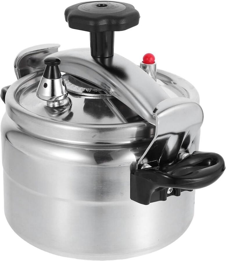 Snelkookpan Drukpan Snel Koken Aluminium Legering 21x30x17 cm Zilver