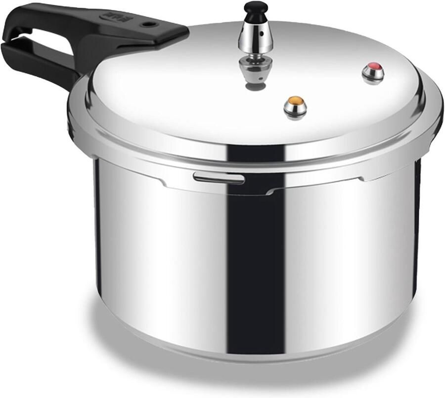 Snelkookpan Drukpan Snel Koken Explosieveilig Ontwerp 3 Liter Zilver