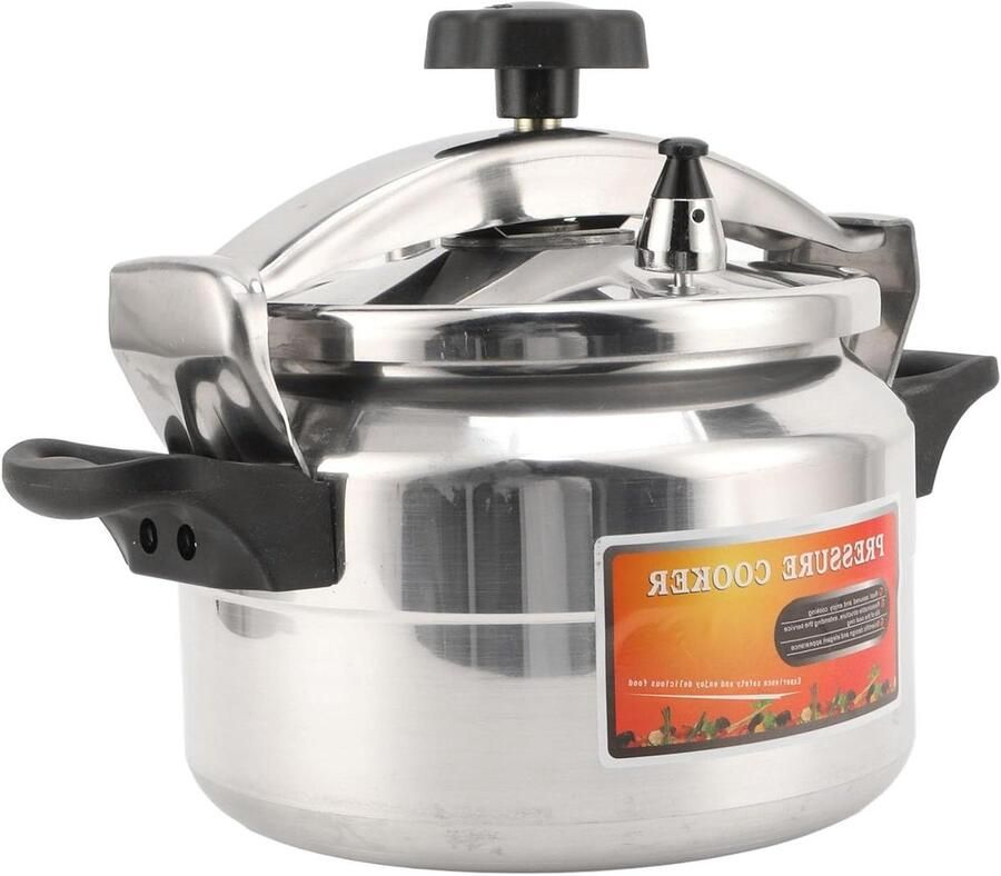 Snelkookpan Drukpan Snel Koken Explosieveilig Ontwerp 4 Liter Capaciteit Aluminium