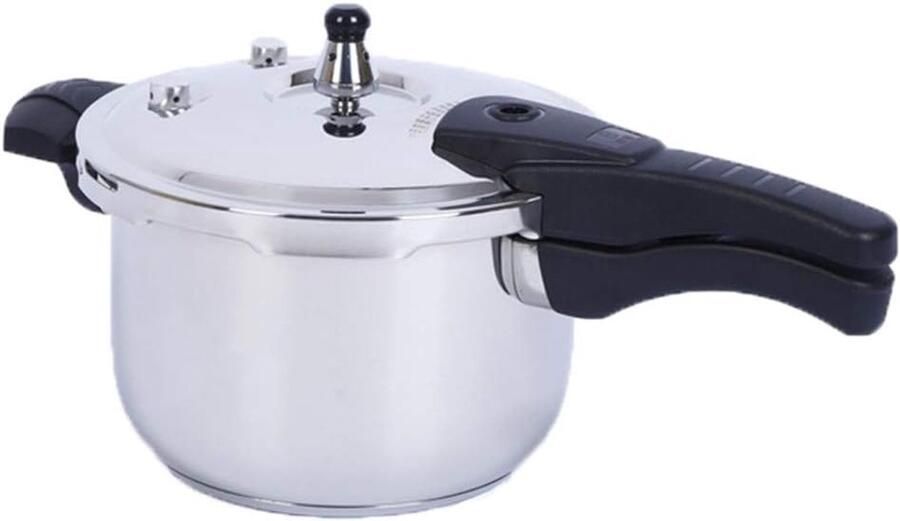 Snelkookpan Drukpan Keukenpan Snel Koken Grote Capaciteit 28cm Diameter Zilverkleurig