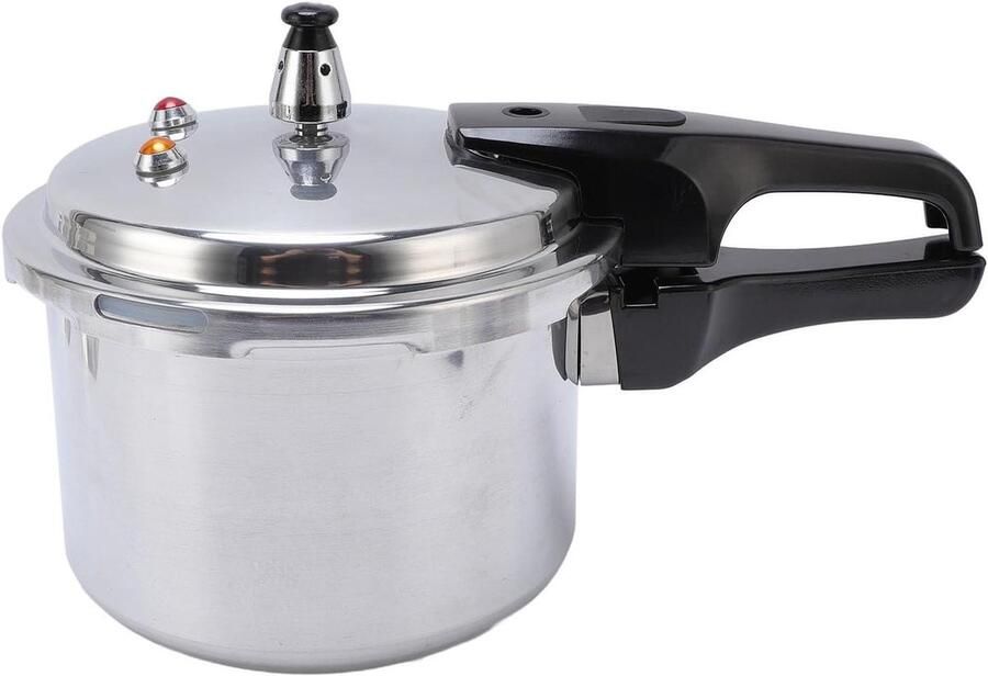Snelkookpan Drukpan Snel Koken Grote Capaciteit 22 cm 5L Zilver