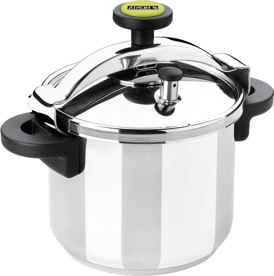 Snelkookpan Drukpan Snel Koken Traditioneel Design 10 Liter Zilver