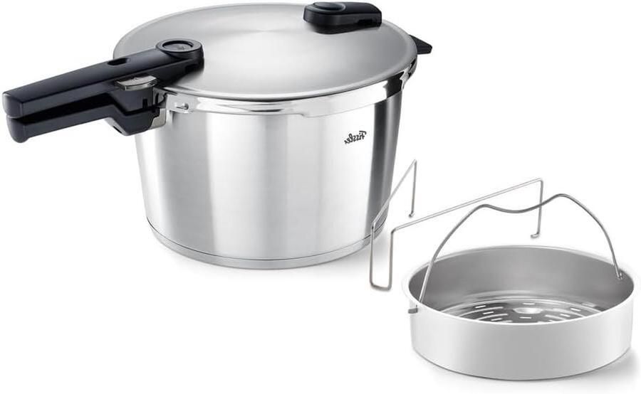 Snelkookpan Drukpan Snel Koken Twee Kookstanden 10 Liter Roestvrij staal