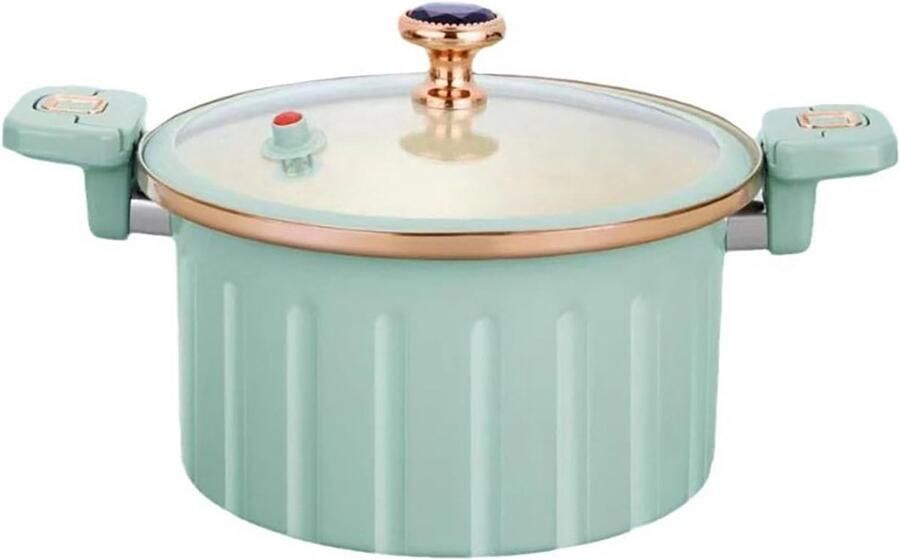 Snelkookpan Drukpan Sneller Koken Antiaanbaklaag 10 Liter Blauw