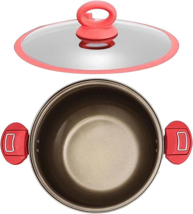 Snelkookpan Drukpan Stoofpan Maaltijden Bereiden Nutriënten Behoud 31W x 18H cm Zilver