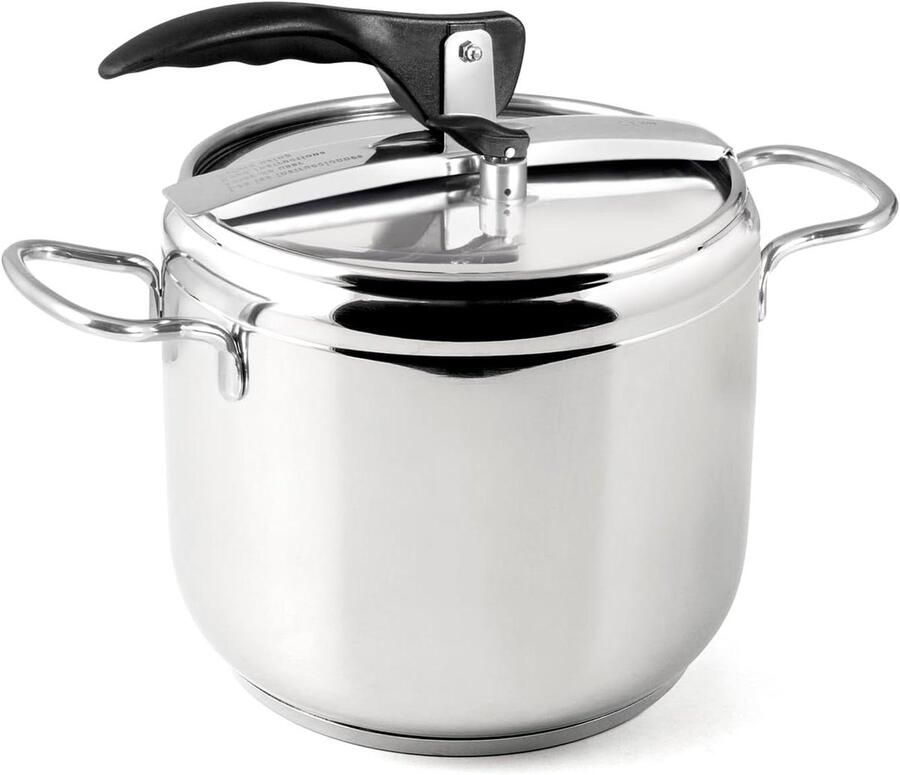 Snelkookpan Drukpan Stoofpan Snel Koken Drievoudige Bodem 7 Liter Staal