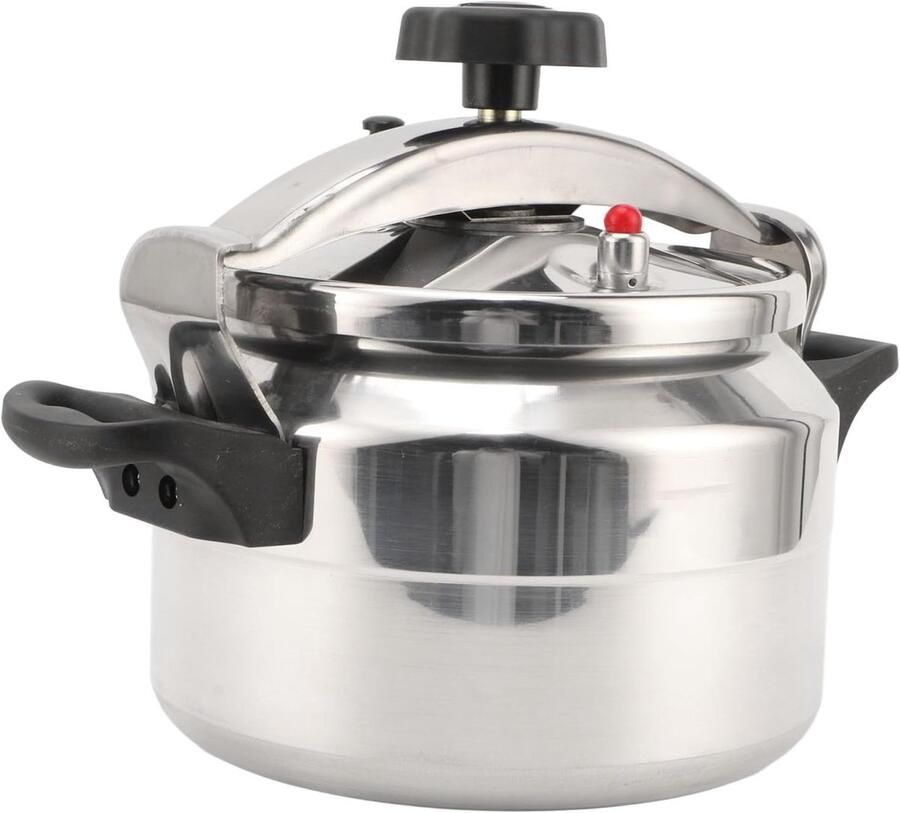 Snelkookpan Drukpan Stoofpan Sneller Koken Efficiënte Warmteoverdracht 3 Liter Aluminium