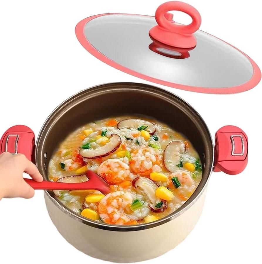 Snelkookpan Drukpot Maaltijden Bereiden Dubbele Handgrepen 31B x 18H cm Meerkleurig