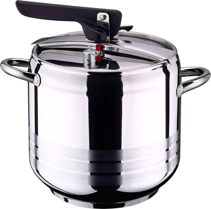 Snelkookpan Druppan Snel Koken Veiligheidsvergrendeling 9 Liter Chroom