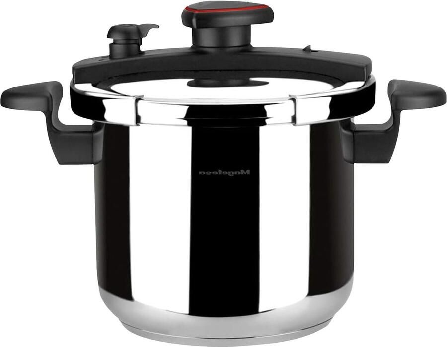 Snelkookpan Express pan Drukpan Snel Koken Roestvrij staal 18 10 6 Liter Meerkleurig