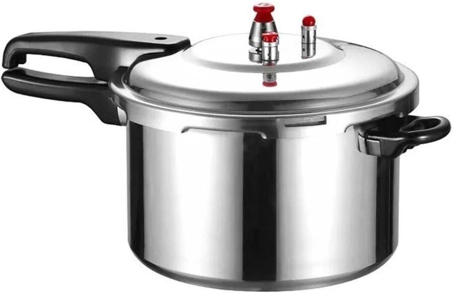 Snelkookpan Hoge druk pan Snel koken Meerdere veiligheidskleppen 3.0L Zilver