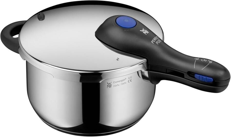 Snelkookpan Inductie Stoompan Kookpan Snel Koken Afneembare Dekselgreep 45 Liter Roestvrij Staal