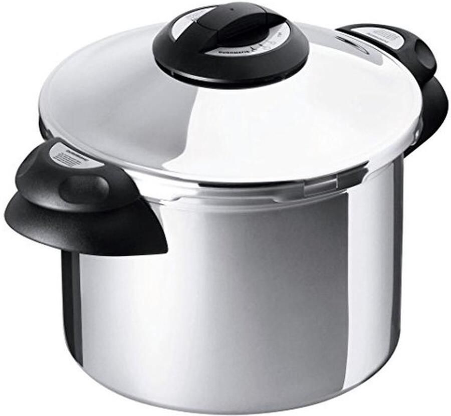 Snelkookpan met Zijgreep 6L Roestvrij Staal Geschikt voor Inductie