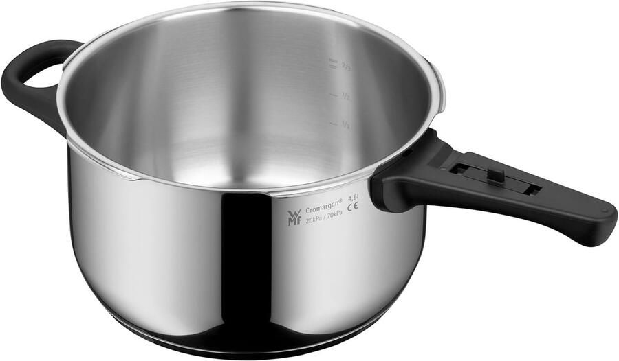 Snelkookpan Onderdeel Drukpan Stoompan Snel Koken Inductie Geschikte Bodem 45 Liter Roestvrij Staal