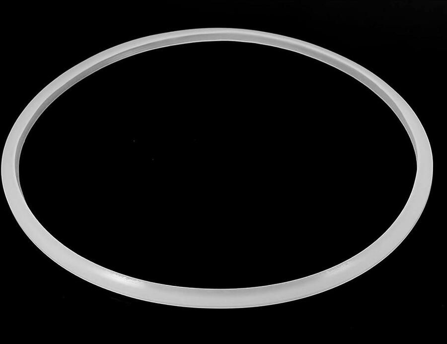 Snelkookpan Pakking Afdichtring Keuken Veilig Koken Voedselveilig Siliconen 24cm Binnendiameter Transparant