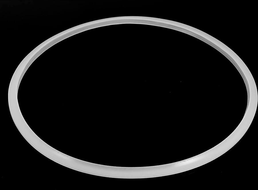 Snelkookpan Pakking Afdichtring Siliconen Veilig Koken Voedselveilig Materiaal 22-32 CM Transparant