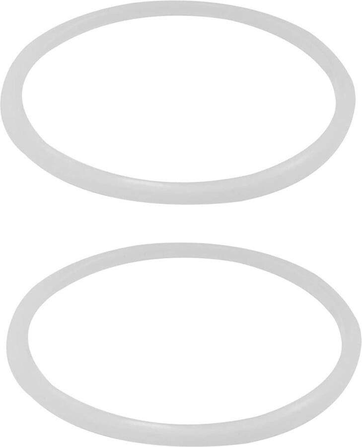 Snelkookpan Pakking Reserve Ring Veilig Koken Rubberen Afdichting 26 cm Binnendiameter Wit