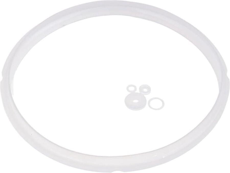 Snelkookpan Pakking Vervangende Ring Veilig Koken Hoge Temperatuur Bestendig 22 cm Binnendiameter Transparant
