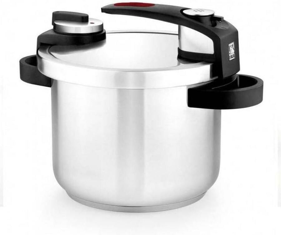 Snelkookpan roestvrij staal 22 cm – Eenvoudig en veilig koken