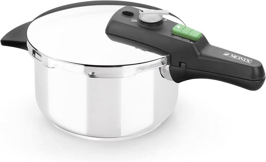 Snelkookpan roestvrij staal 4 liter – Gezond en efficiënt koken