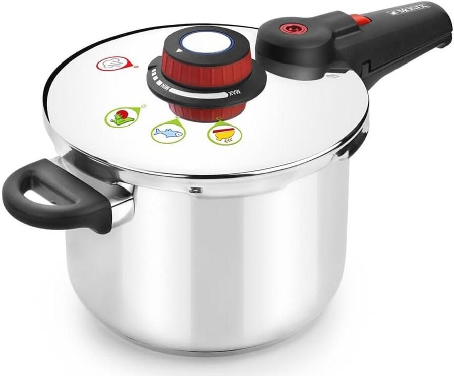 Snelkookpan Rosstvrij Staal 9L Modern en Efficiënt Koken