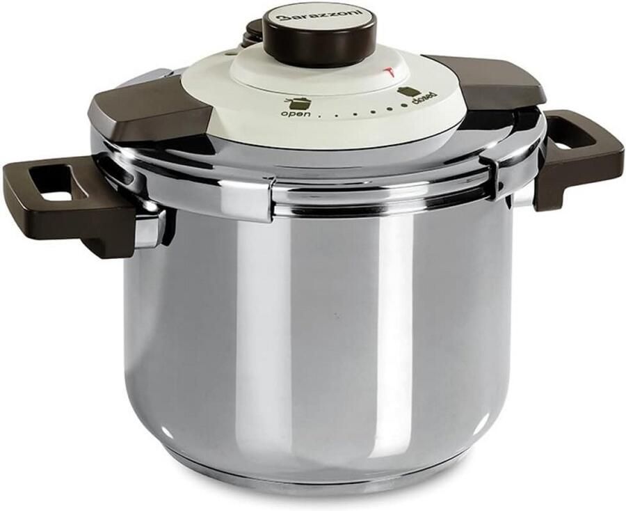 Snelkookpan RVS Drukpan Keuken Snel Koken Dual Systeem 4.5 Liter Staal
