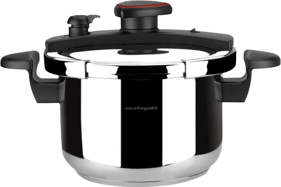 Snelkookpan RVS Drukpan Kookpan Snel Koken 5-voudige Veiligheid 4 Liter Multicolor