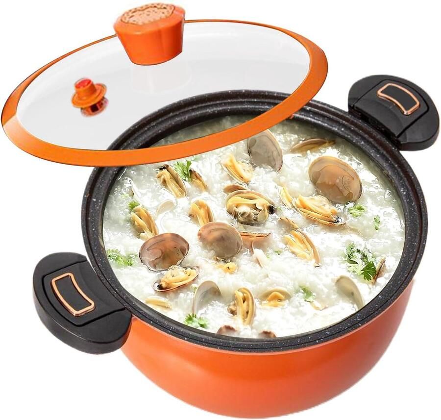 Snelkookpan Snelle pan Snel Koken Antiaanbaklaag 37.5cm Zwart