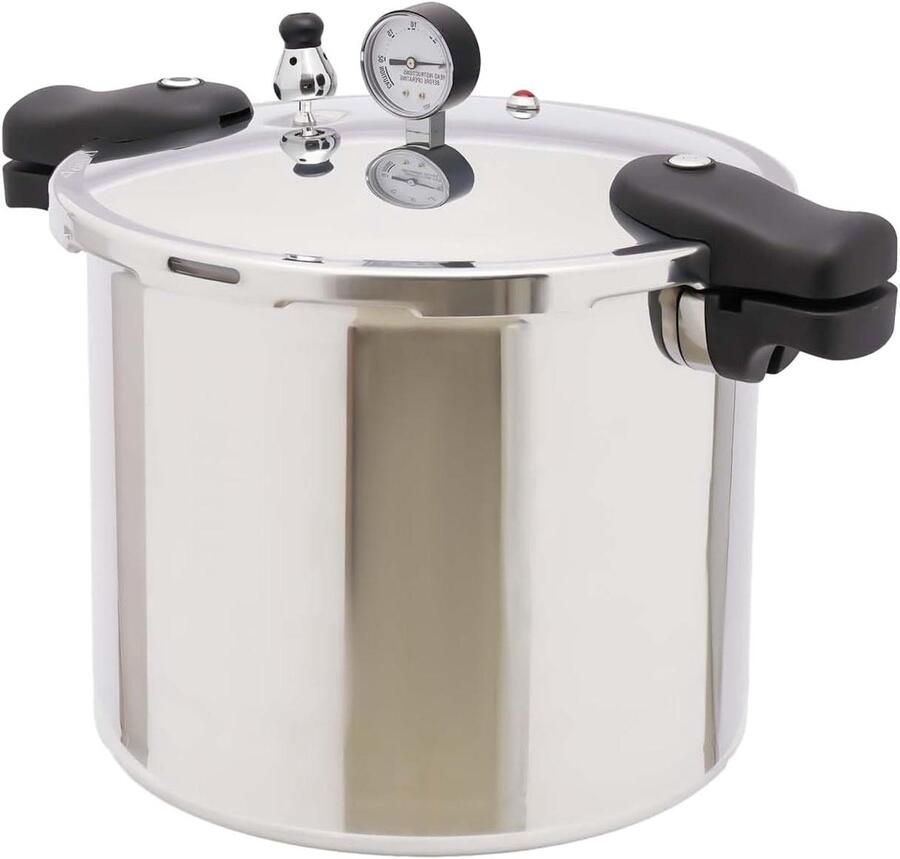 Snelkookpan Stoompan Keuken Snel Koken Hoge Druk 90 kPa 22 Liter Zilver