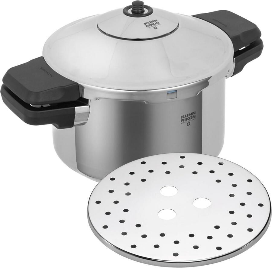 Snelkookpan Stoompan Roestvrij Staal 4 Liter 24 cm