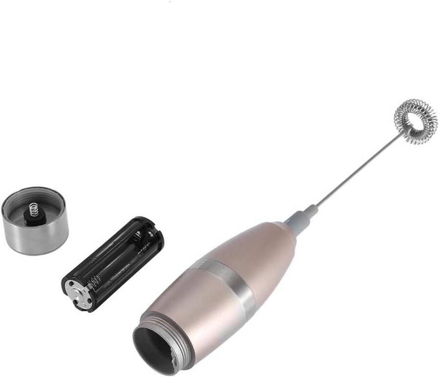 Snelle elektrische melkopschuimer Roestvrijstalen drankmixer voor lattes en cappuccino's