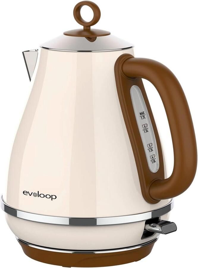 Snelle Elektrische Waterkoker 1 7L RVS met Automatische Uitschakeling