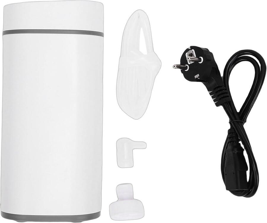 Snelle Heetwaterdispenser Compacte Waterkoker Direct Warm Water 5 Temperatuurinstellingen 13 x 12 x 24 cm Wit
