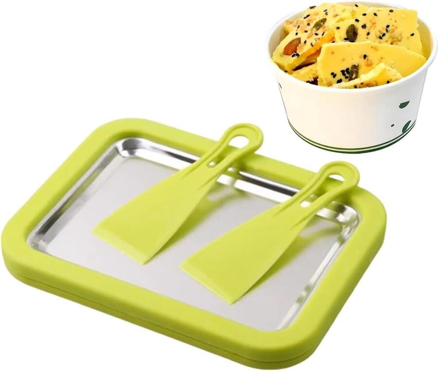 Snelle IJs Maker Dessert Apparaat Zelfgemaakt IJs Draagbaar Keuken Hulp Groen