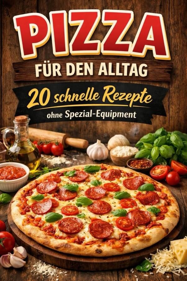 Snelle Pizza Recepten Eenvoudige Recepten Dagelijks Eten Geen Speciale Apparatuur 15x23 cm