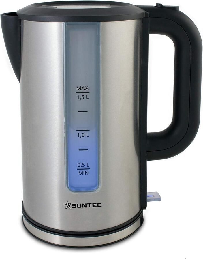 Snelle RVS Waterkoker 1.5 Liter 3100W Automatische Uitschakeling & Kalkfilter