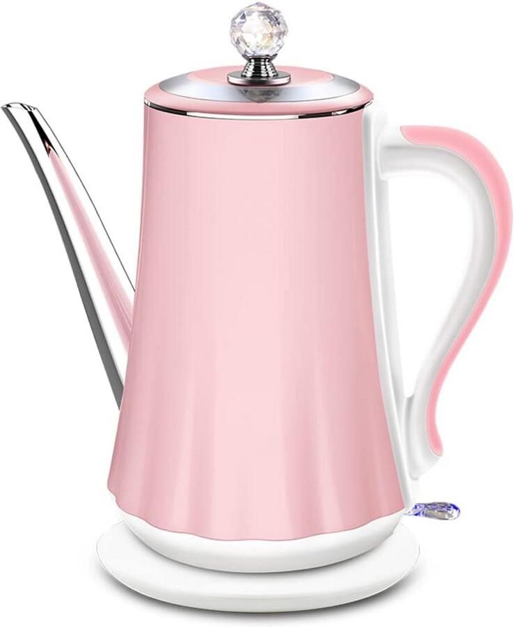 Snelle Waterkoker met Droogkookbeveiliging 1.4 Liter Wit Roze