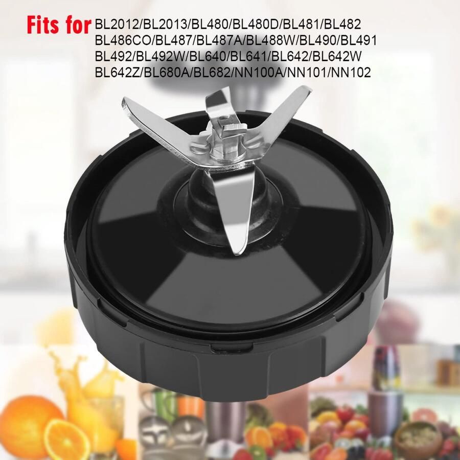 SnelShoppen 1000W 1500W Blender Juicer Vervangend Mes met 7 Vinnen Onderste Mes Montage Blender Cup Auto IQ1000 Vervangend Mes Blender Shaker 9