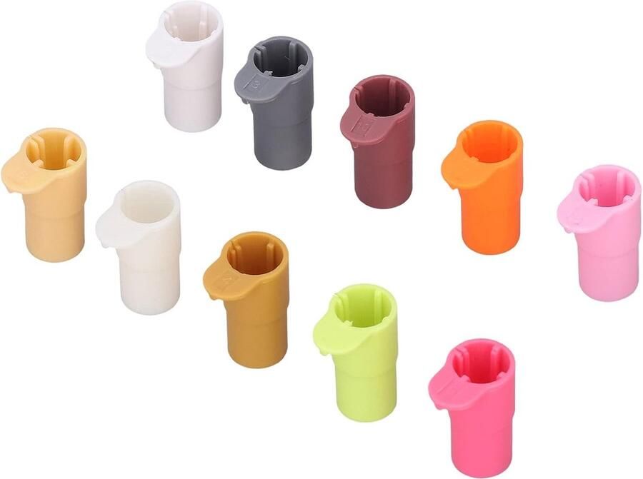 SnelShoppen 10PCS Snijpen Adapter Set ABS Plastic Vervangadapter voor Snijmachine Geschikt voor Explore Air 2 Air 3 Maker 3 Idea