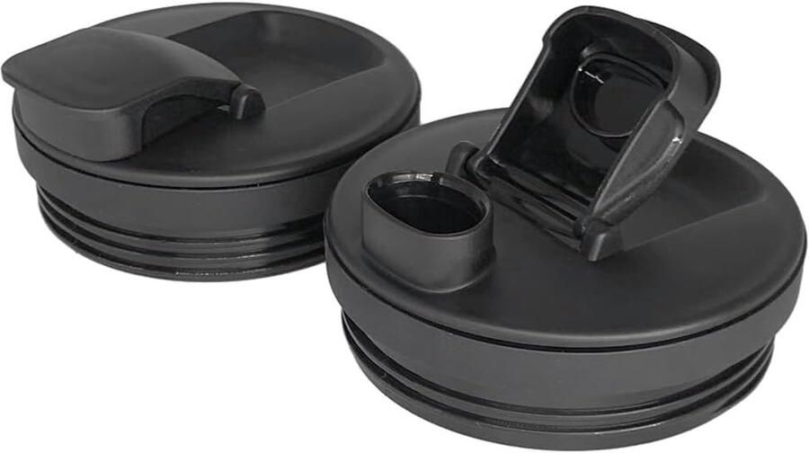 SnelShoppen 2 Pack 9.5cm Travel Valve Covers voor Ninja Blender Cups Compatibel met Auto-iQ 12oz 18oz 24oz 32oz Ideaal voor Smoothies en Reizen