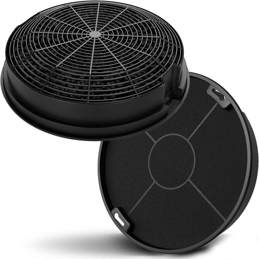 SnelShoppen 2 Stuks Actieve Koolstof Filter voor Afzuigkap Vervangingsfilters voor Keuken Effectief tegen Geuren en Vette Deeltjes Type 47 AMC