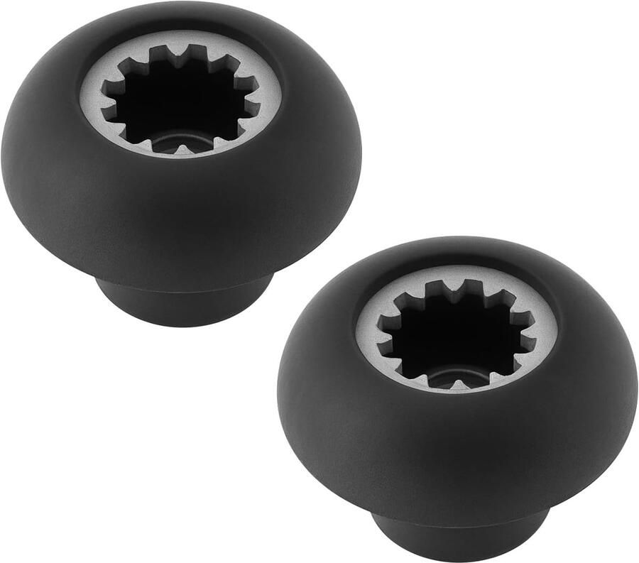 SnelShoppen 2 Stuks Blender Aandrijfas RVS Aandrijfstuk 2x2.8cm Tandwiel Koppeling Mixer Onderdelen Voor Smoothie Machines Sojamelk Mixers