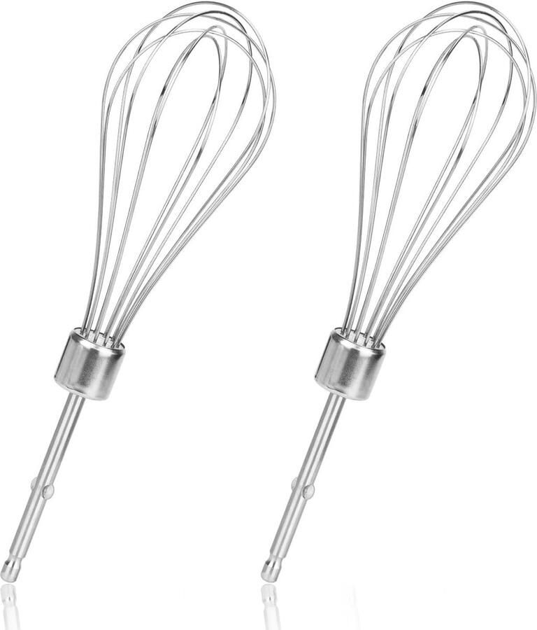 SnelShoppen 2 Stuks Handmixer Accessoires RVS Handmixer Bevestigingen Voor Hamilton Beach Handmixer 62682RZ 62692 62695V 64699 Duurzaam en Betrouw