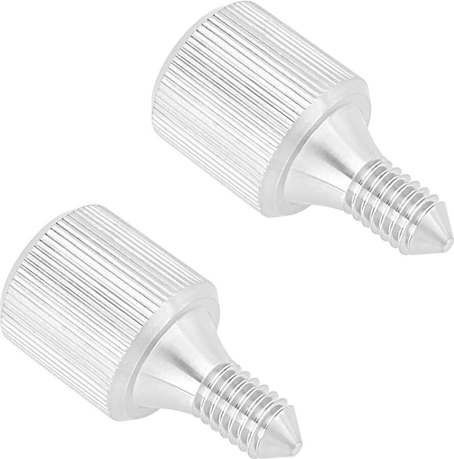 SnelShoppen 2 Stuks Keuken Mixer Bevestigingsschroeven 7.5mm Draaddiameter Roestvrij Staal Voor Kitchenaid Keukenmachines 39x20mm