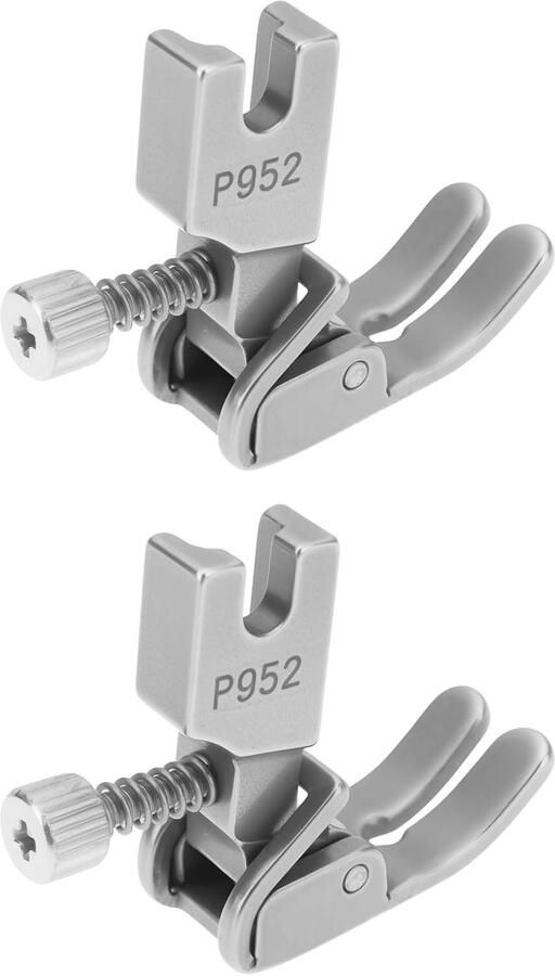 SnelShoppen 2 Stuks P952 Naaimachine Persvoet Geschikt voor Broodmachine Singer en Juki Ideaal voor Professioneel Naaien en Hobbyprojecten