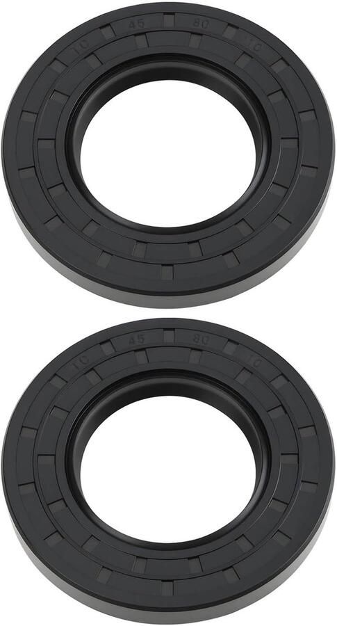 SnelShoppen 2 stuks Rotary Cutter Versnellingsbak Uitgang Seal 70242 45x80x10mm Geschikt voor Bush Hog Modellen